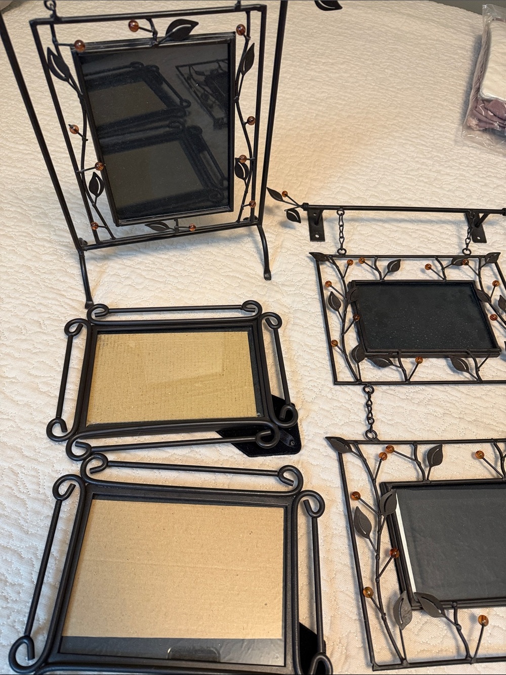 Matching Iron Picture Frame Bundle - Picture 3 of 3
